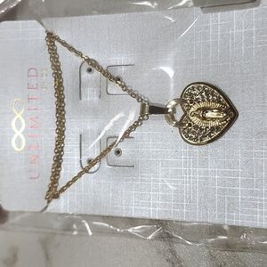 Virgin Mary Gold Plated Necklace